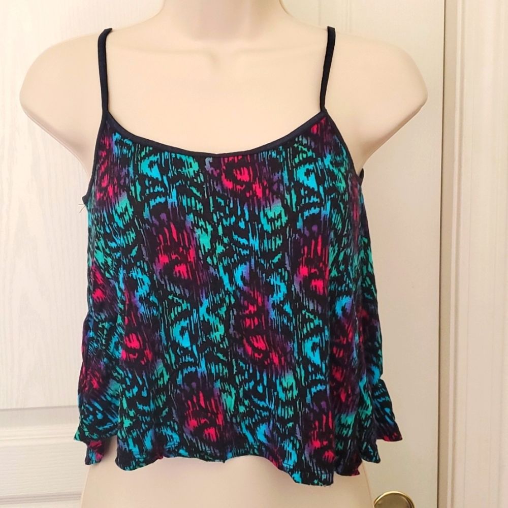 Bongo | Y2K Cami Cropped Tank. 90s Fairycore